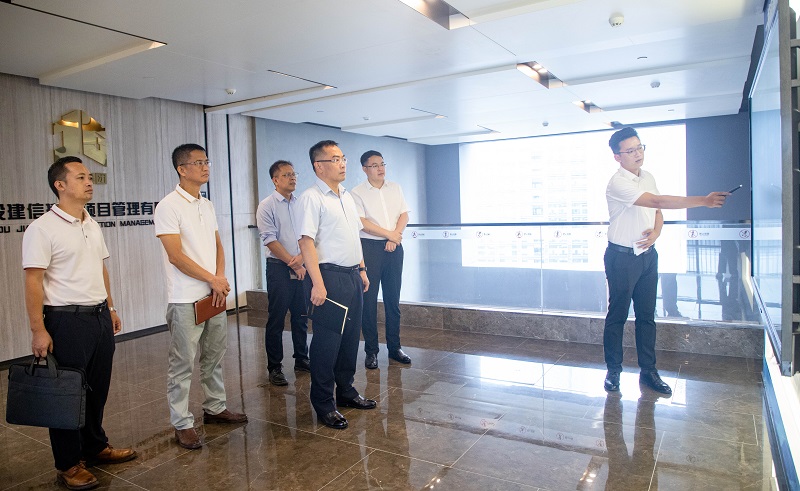 黃學軍到北投集采服務(wù)中心調(diào)研指導